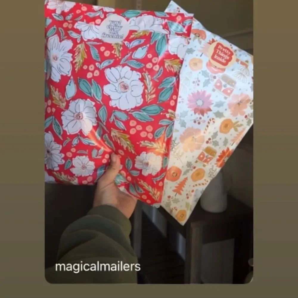Poly Mailers MIX HAPPY 6x9 10x13 14x17 30pcs 30sti